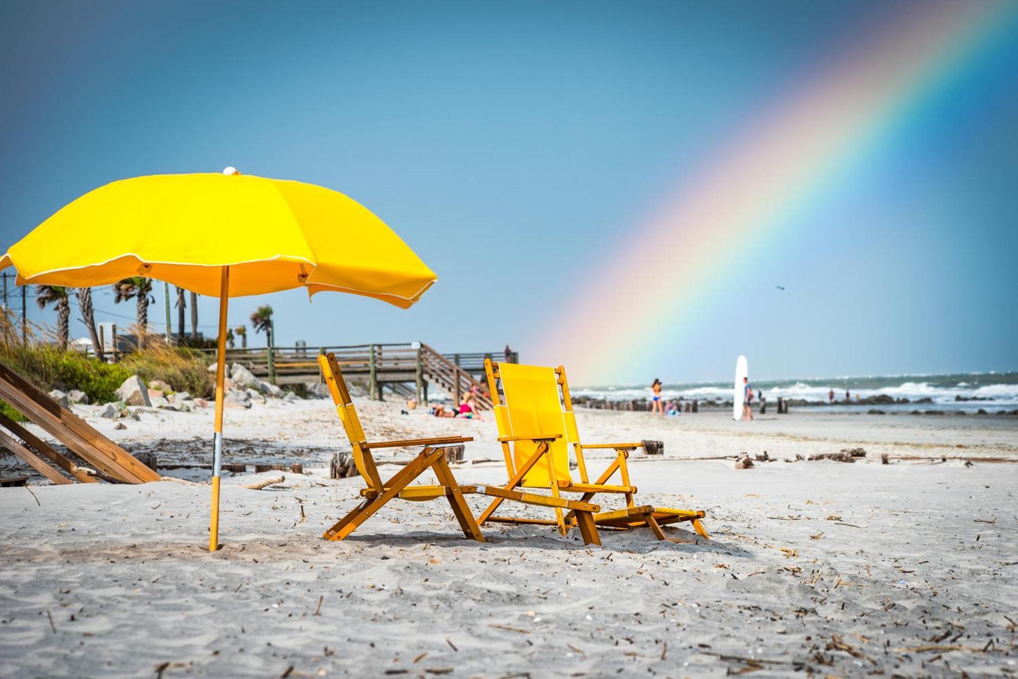 Folly Vacation Fantastic Vibe! Incredible Apt D Folly Beach Exteriör bild